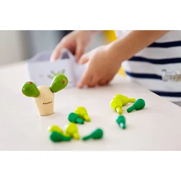 Plan Toys Planmini Balancing Cactus - Engaging Game for All Ages