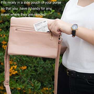 Mljsh Vaccine Card Holder Scratchproof, Vaccine Card Protector 4×3 inches, 2-Pack CDC Vaccination Card Protectors,Clear Plastic Immunization Record Card Sleeves,Smaller Vax Vaccinate Card Cover Case