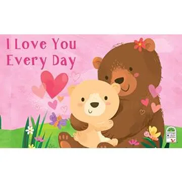 I Love You Every Day Finger Puppet Board Book for Babies and Toddlers; Valentine's Day, Holidays & M...