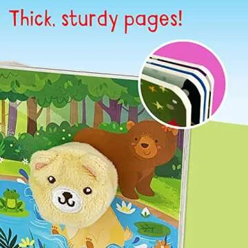 I Love You Every Day Finger Puppet Board Book for Babies and Toddlers; Valentine's Day, Holidays & More to Talk About Love