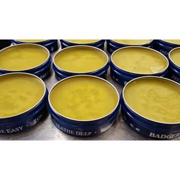 Badger Aromatic Chest Rub, 100% Organic Vaporub w/Eucalyptus & Lavender Essential Oils to Clear & Soothe, All-Natural Chest Congestion Relief for Adults & Kids, .75 oz Tin