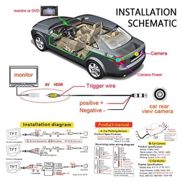 HD Night Vision Rear View Camera for Safer Driving