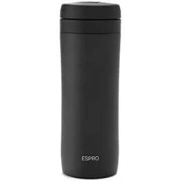 ESPRO P1 French Press Coffee Maker for Travel - Double Walled Stainless Steel Vacuum Insulated Coffe...