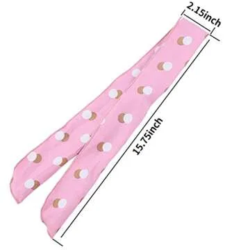 ONEYE Wire Headbands for Women - Dot Twist Bow, Bunny Ears Headband, Fashion Wire Headwraps for Hair Bands, Holders & Accessories for Workout, Yoga, Running - Pack of 8