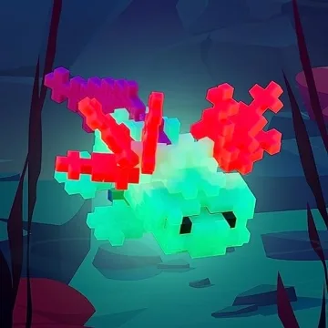 PLUS PLUS 3D Puzzle Building Block Set for Kids - Axolotl