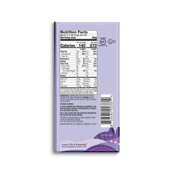 Lily's 70% Dark Chocolate Sampler - Stevia Sweetened