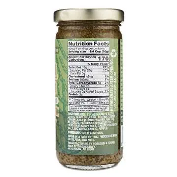 Foraged & Found Sea Asparagus Pesto | Superfood Pesto Sauce - 8oz