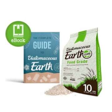 DiatomaceousEarth 10 LBS Food Grade Diatomaceous Earth - 100% Organic All Natural Diamateous Powder - Diametaceous for Humans is Safe Around Children