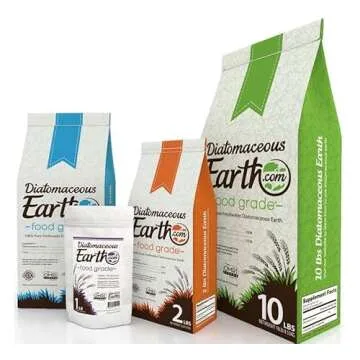 DiatomaceousEarth 10 LBS Food Grade Diatomaceous Earth - 100% Organic All Natural Diamateous Powder - Diametaceous for Humans is Safe Around Children