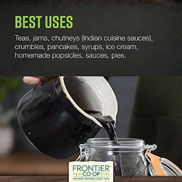 Frontier Co-op Organic Dried Elderberries - 3lb Bulk Bag