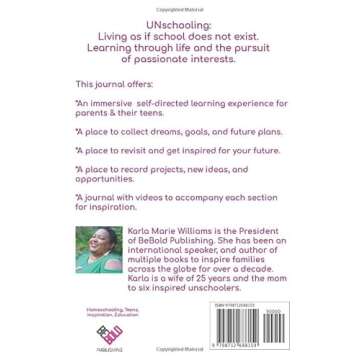 UNschool Urself 4 Teens ~ Teen Guide and Journal: Skip School and Learn More than You Ever Imagined