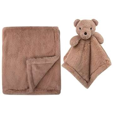Baby Blanket Set with Lovey for Cozy Cuddles and Gifts