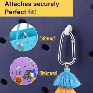 Mity Rain Key Holder for Bogg Bag - Stylish Key Organizer