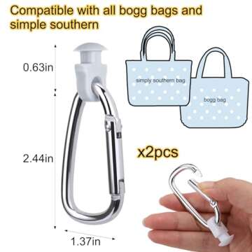 Mity Rain Key Holder for Bogg Bag - Stylish Key Organizer