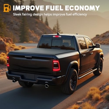 Soft Tri-Fold Truck Bed Cover for Dodge Ram 1500 2009-2025