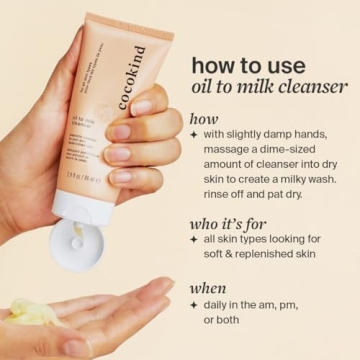 Cocokind Oil to Milk Cleanser for All Skin Types