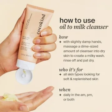 Cocokind Oil to Milk Cleanser for All Skin Types
