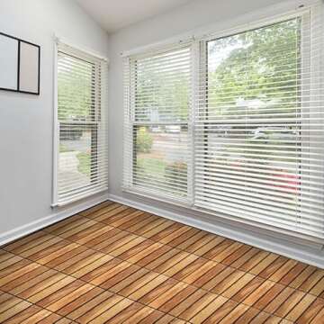 Solid Wood Interlocking Flooring Tiles - Acacia Deck Tiles 12x12