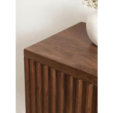 Kate and Laurel Furrow Modern Wooden Wall Cabinet