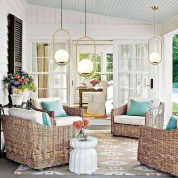 KCO Modern 1-Light Glass Globe Pendant Light Fixture Gold and White Pendant Hanging Lamp Mid Century Minimalist Brushed Brass Pendant Lighting for Kitchen Island Bathroom (7.9”-Small)