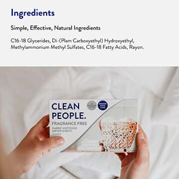 Vegan Fabric Softener Sheets - 100% Plant-Based & Cruelty-Free