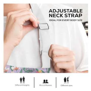 Premium Professional Chef Aprons with Pockets and Protection