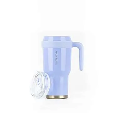 PANZERR 40 oz Tumbler with Handle - Glacier