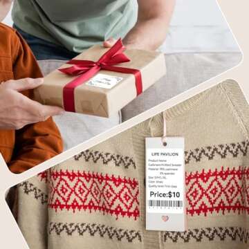 NIIMBOT 2 Rolls Labels for B1 B21 B3S K3, Thermal Printer Labels 2" x 3.15"（50x80mm, Thermal Label for Logo/Jar Label/Barcode/Address Label/Stickers