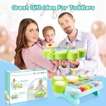 Ohuhu 5 in 1 Musical Instruments for Toddlers