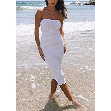SAFRISIOR Knitted Maxi Skirt - Versatile & Chic Dress
