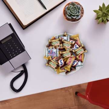 SNICKERS, TWIX, MILKY WAY & 3 MUSKETEERS Minis Milk Chocolate Candy Bars Variety Pack, Sharing Size, 8.31 Oz Bag