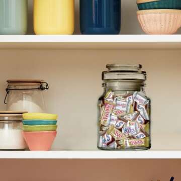 SNICKERS, TWIX, MILKY WAY & 3 MUSKETEERS Minis Milk Chocolate Candy Bars Variety Pack, Sharing Size, 8.31 Oz Bag