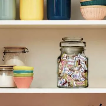 SNICKERS, TWIX, MILKY WAY & 3 MUSKETEERS Minis Milk Chocolate Candy Bars Variety Pack, Sharing Size, 8.31 Oz Bag