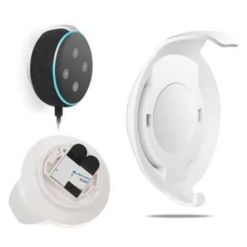 WIDEPLORE Echo Dot Wall Mount Holder for Smart Speakers