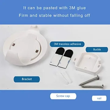 WIDEPLORE Echo Dot Wall Mount Holder for Smart Speakers