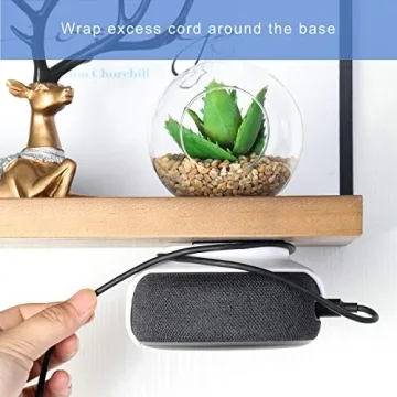 WIDEPLORE Echo Dot Wall Mount Holder for Smart Speakers