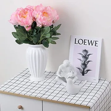 Grand Verde Peonies - Lifelike Artificial Flowers for Home Decor