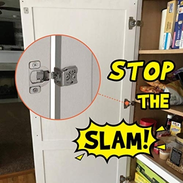 Soft Close Hinges for Cabinets - 10 Pack Upgrade