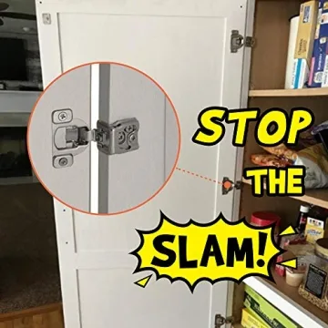 Soft Close Hinges for Cabinets - 10 Pack Upgrade