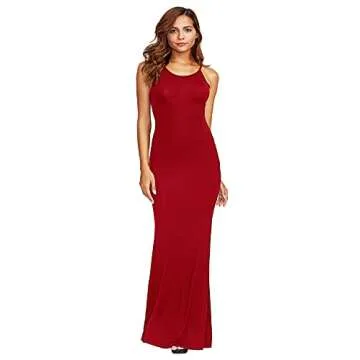 Elegant Women's Sleeveless Maxi Dress for Summer Events