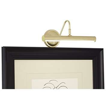 Brass Finish LED Picture Light by Possini Euro Design