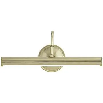 Brass Finish LED Picture Light by Possini Euro Design