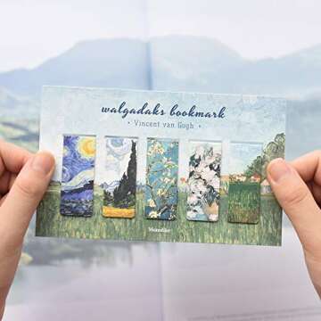 Monolike Magnetic Bookmarks Vincent Van Gogh, Set of 5
