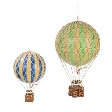 Authentic Models Hot Air Balloon Nursery Mobile Easy to Hang