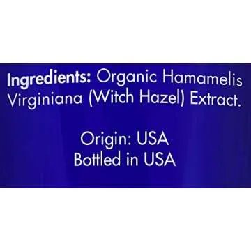 Organic, Witch Hazel – 100% Pure, Witch Hazel, for Face, Acne, Butt, Skin, Scalp, Hair, Body by Zongle Therapeutics, 4 OZ