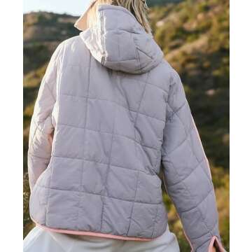 Stylish HangNiFang Oversized Quilted Puffer Jacket