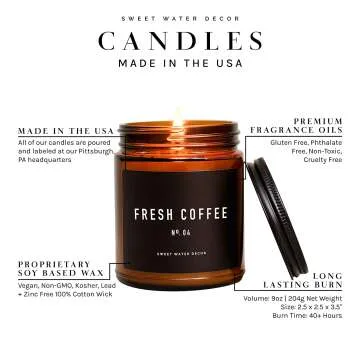 Sweet Coffee Candle - Relaxing Aromas for Your Home