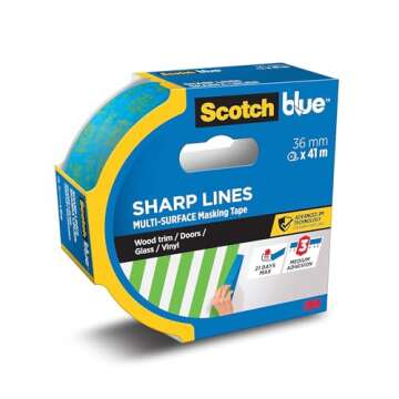 ScotchBlue 2093-36EC Painters Tape, 1.41 inches x 60 yards, 2093, 1 Roll, Blue