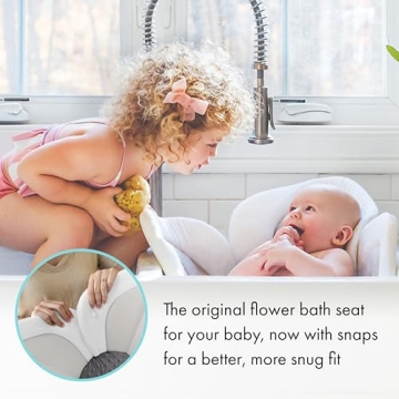 Blooming Bath Baby Bathtub - Soft Flower Seat for Infants and Toddlers