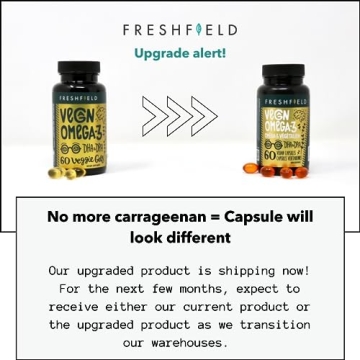 Freshfield Vegan Omega 3 DHA for Heart Brain Health